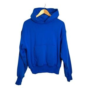 YZY x GAP Yeezy Perfect Double Layered Hoodie Men’s Unisex Small Cobalt Blue
